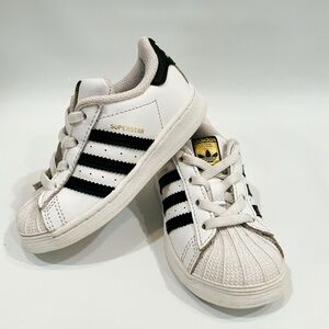 Adidas SUPERSTAR II ELASTIC LACE SHOES infant 7